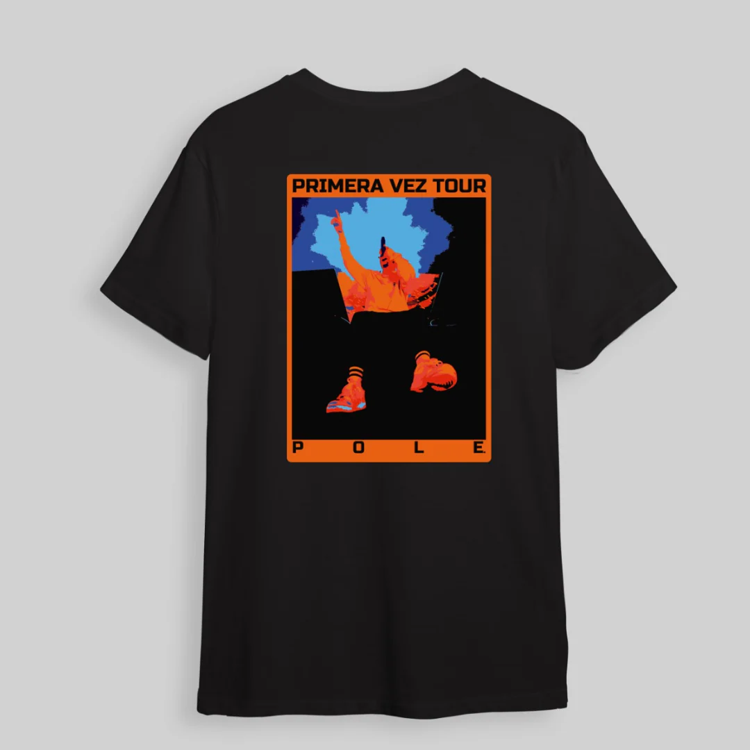 Camiseta negra Por Primera Vez - Image 3